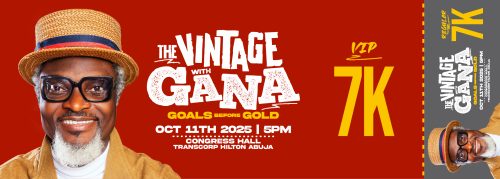 Standard regular ticket for the Gana Comedian live show.